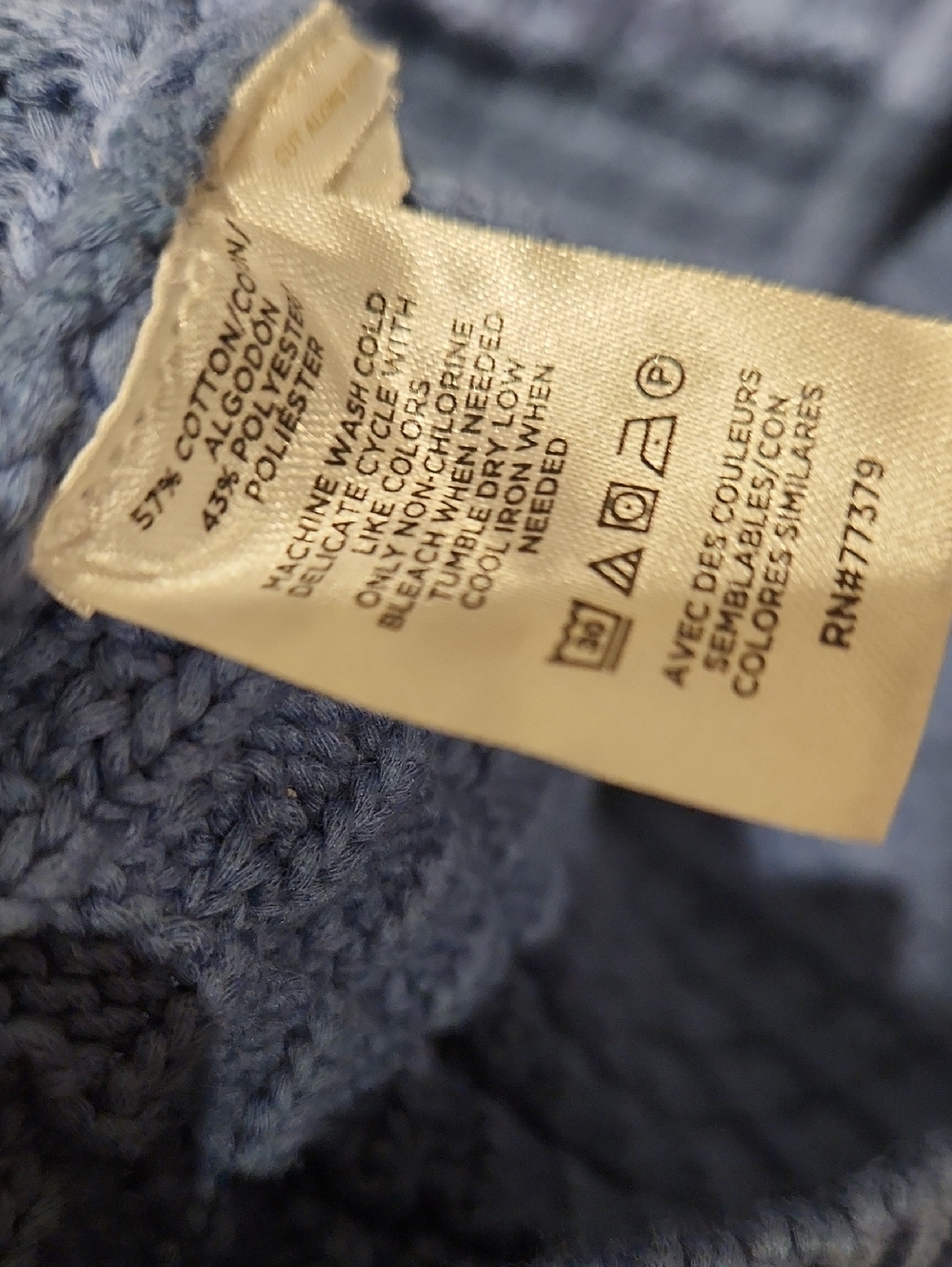 ❤️ ANN TAYLOR TEXTURED STITCH CARDIGAN SWEATER JACKET, MEDIUM - Picture 7 of 9